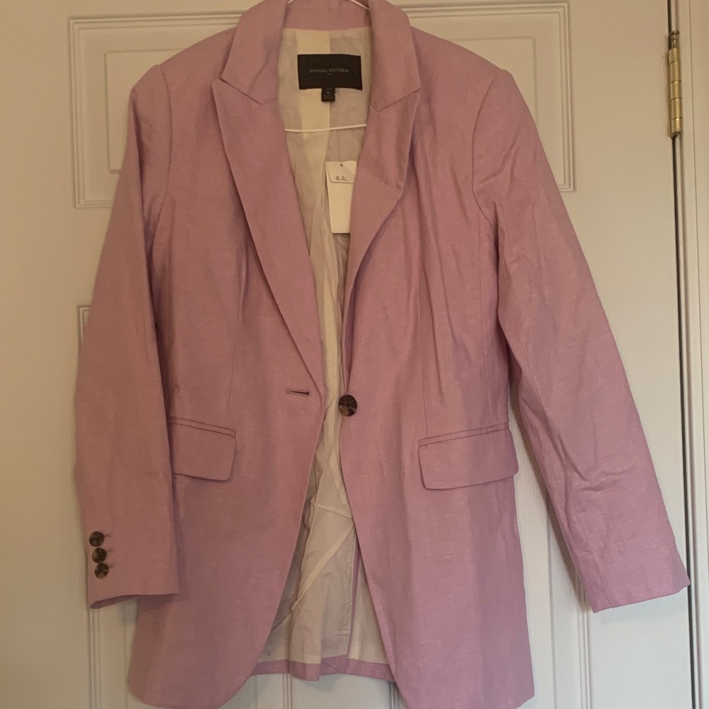 Banana Republic Light Pink Blazer